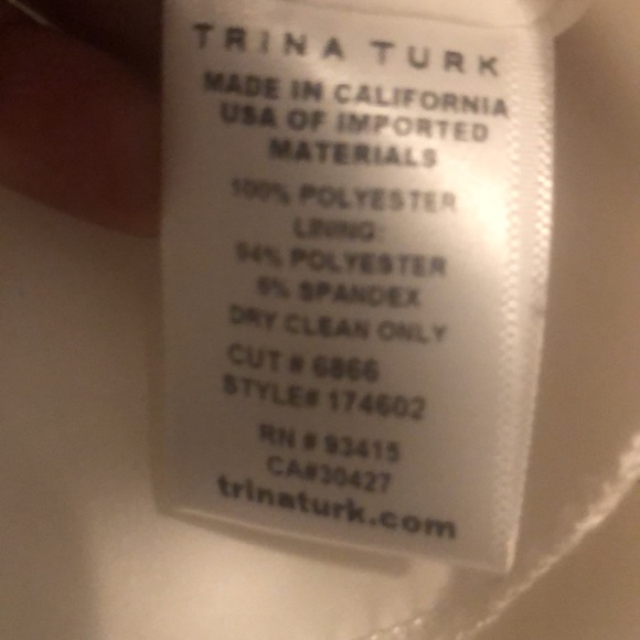 Trina Turk Romper/ Trina Turk %100 percent silk (M) - Picture 6 of 12